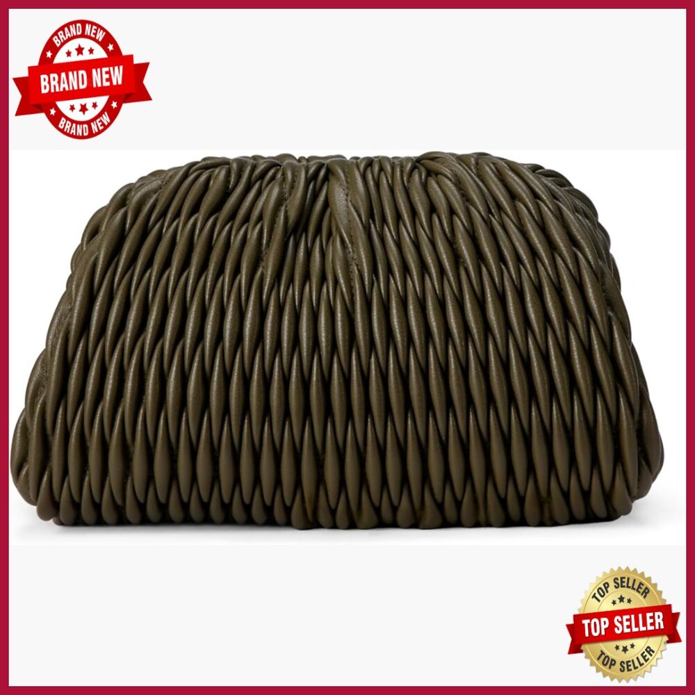 Small Faux Leather Clutch Bag With Magnetic Closure And Top Handle
